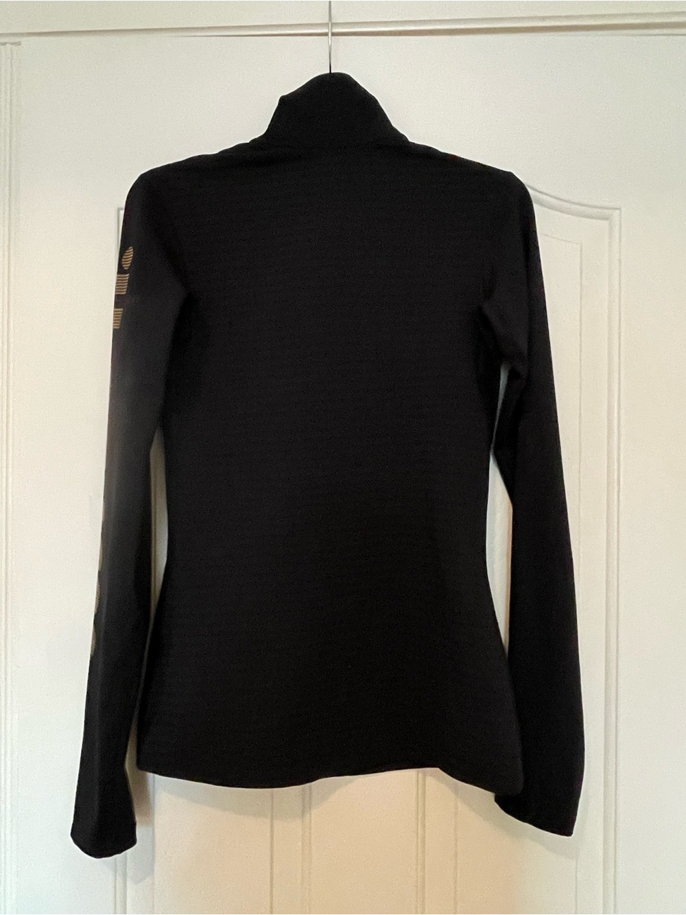 Nike Women's Black Long-Sleeve Half-Zip Training / Runnng Top - Picture 7 of 7